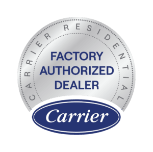 Carrier certified dealer and distributor badge