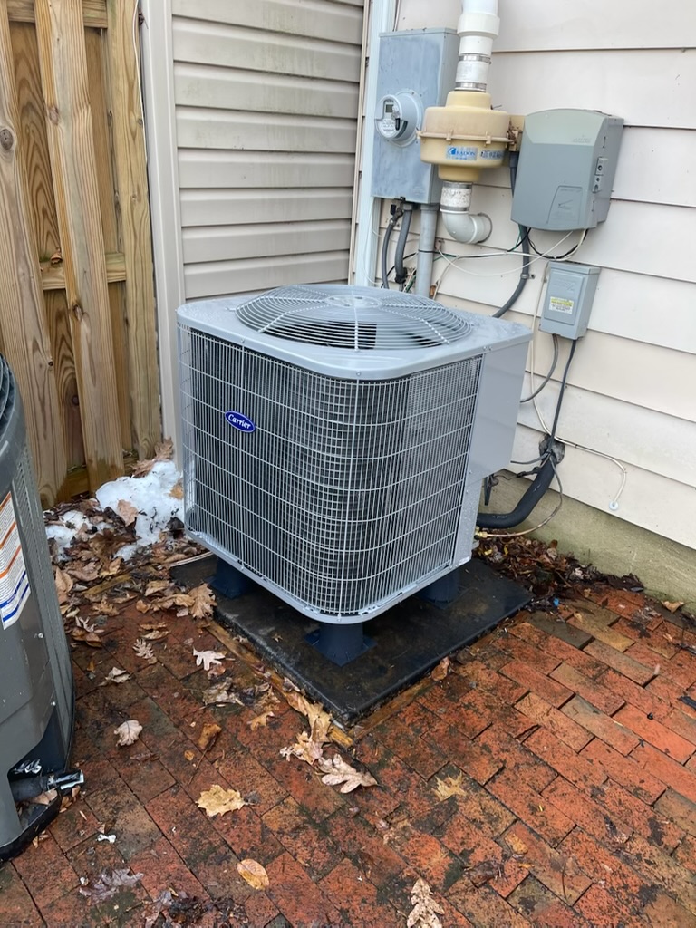 Completed MajorHVAC installation work