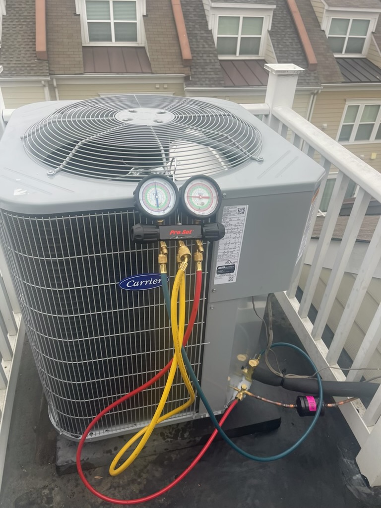 Completed MajorHVAC cooling project