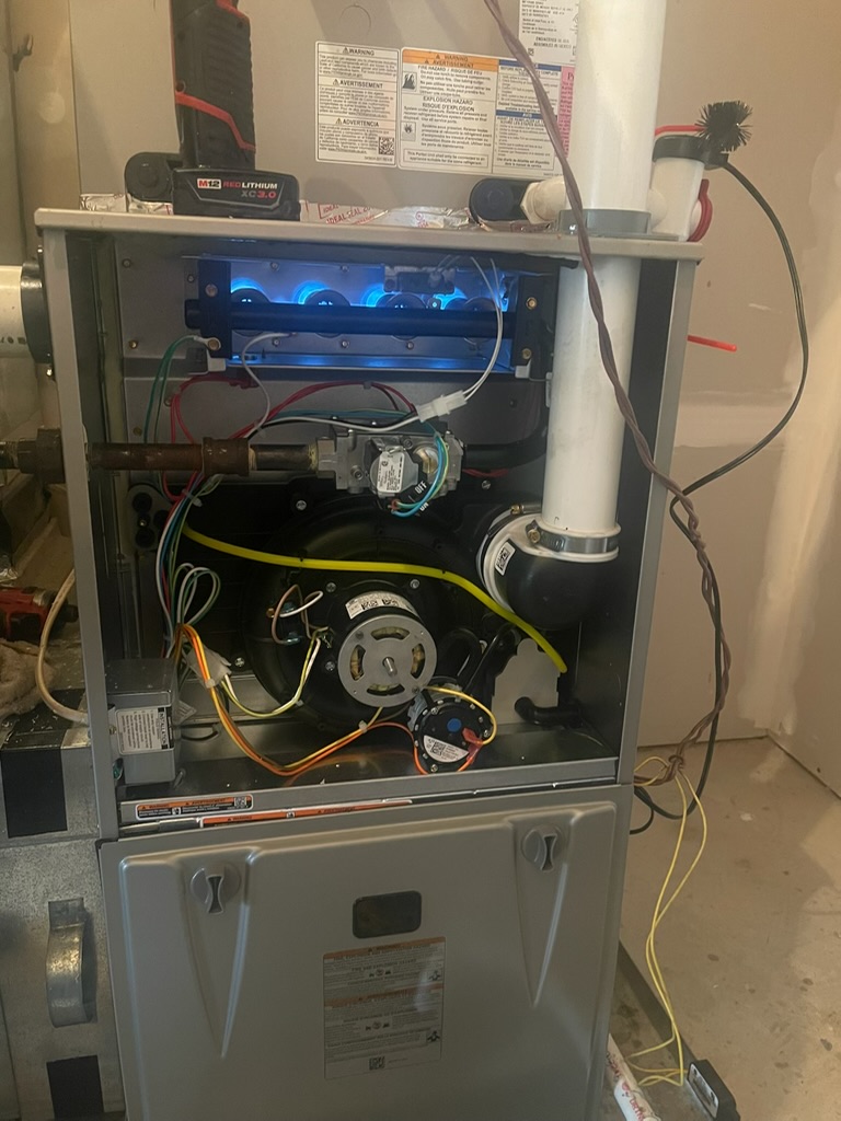 Completed MajorHVAC finished system